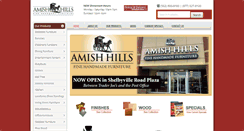 Desktop Screenshot of amishhills.com